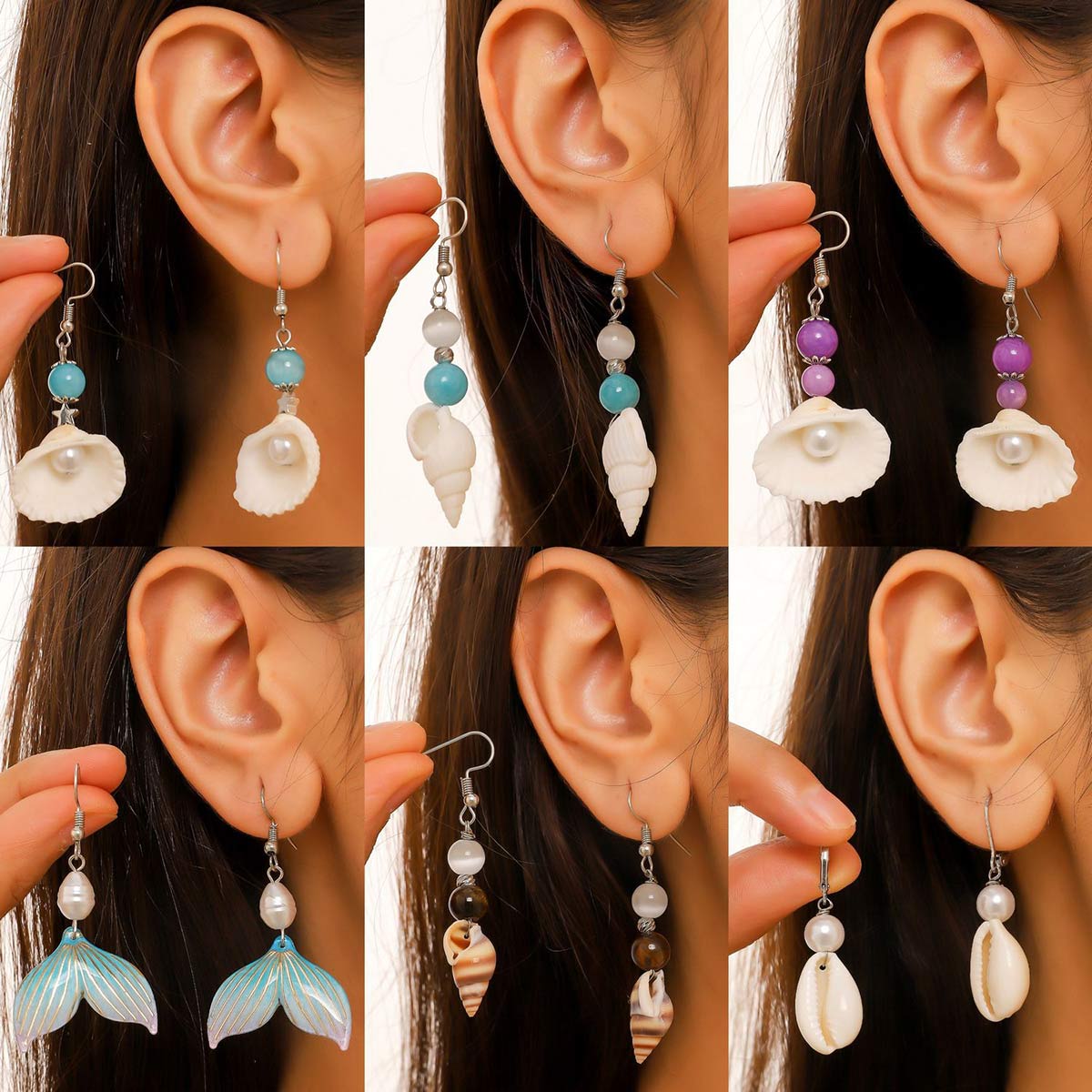 Travel Accessories Dropshipping - Paire de boucles d'oreilles à la