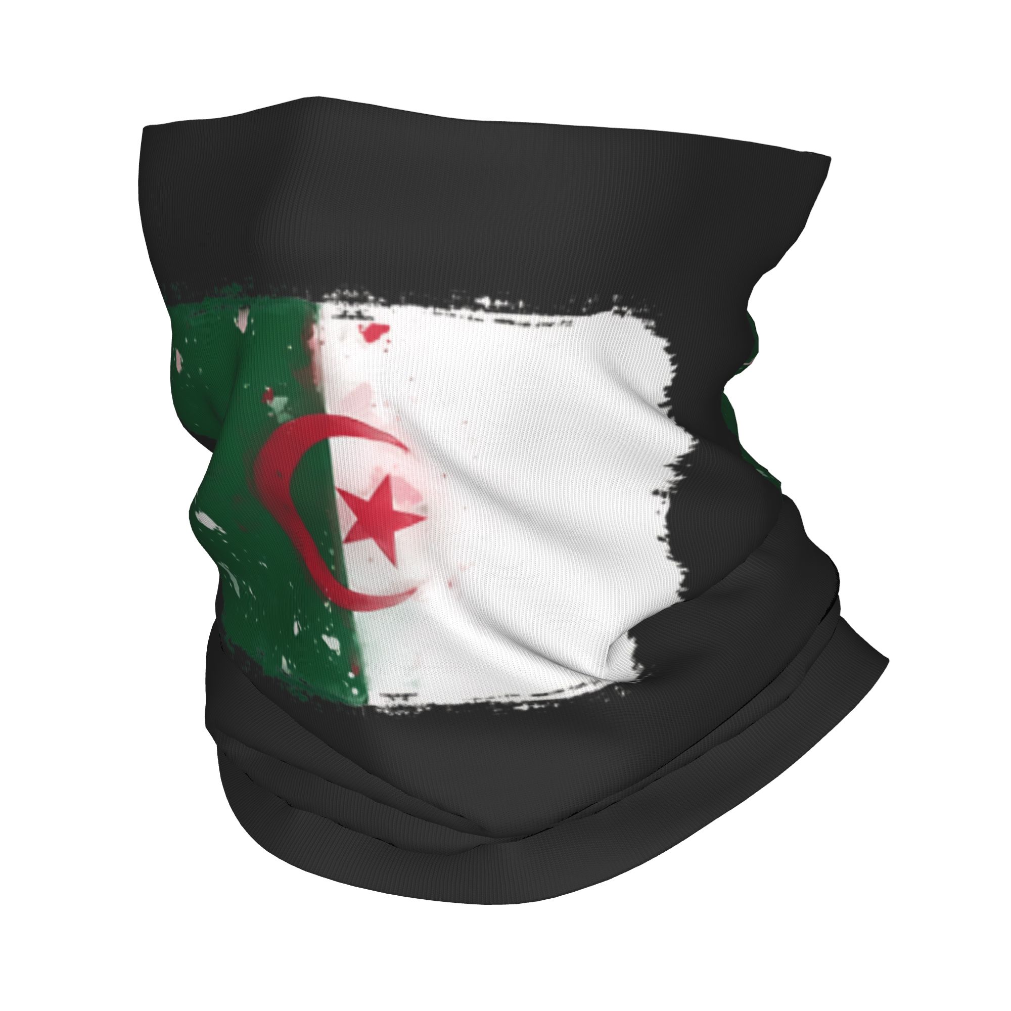 Travel Accessories Neck - Drapeau de l'Algérie Bandana rétro masque