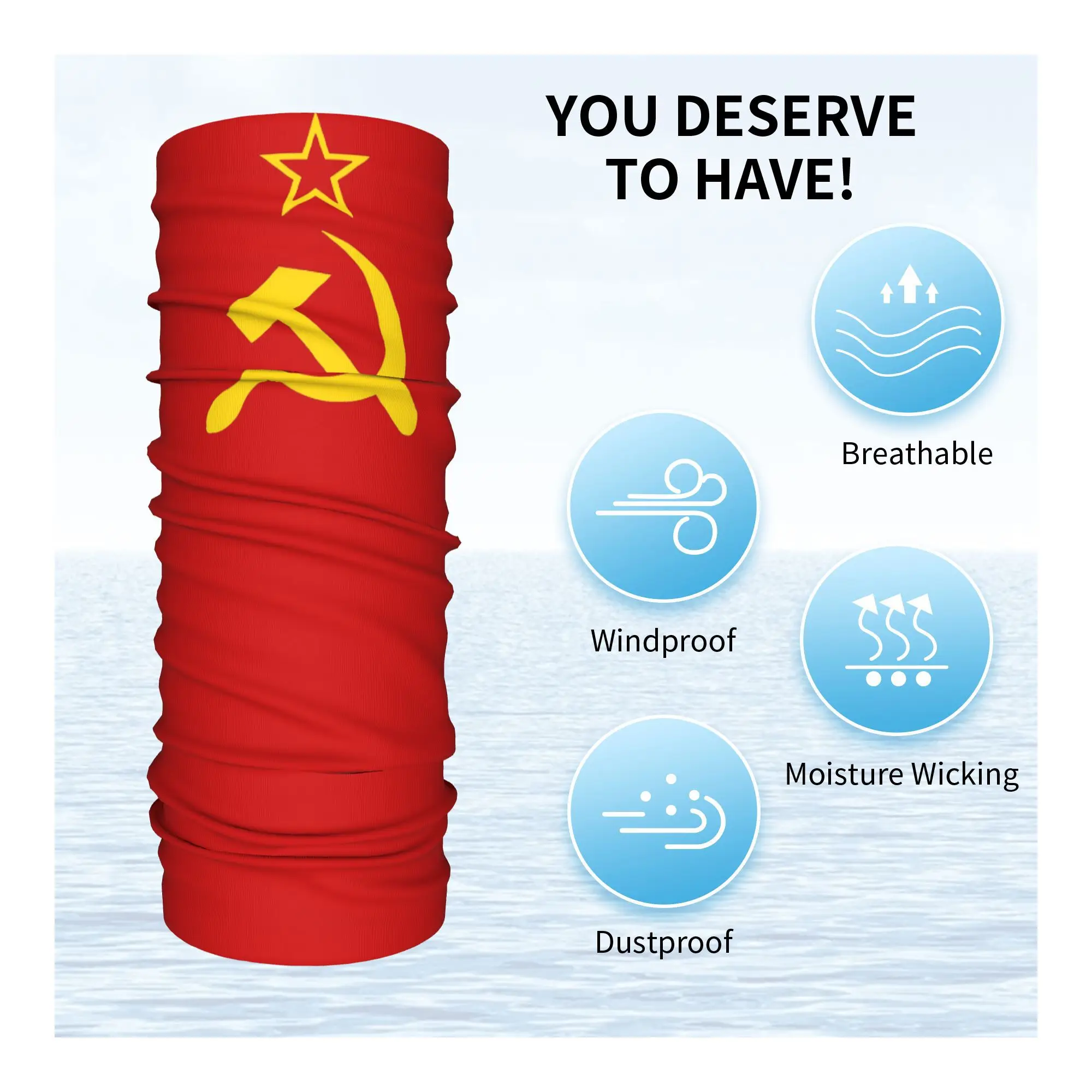 URSS marteau et faucille CCCP  - Travel Accessories Neck avis et prix