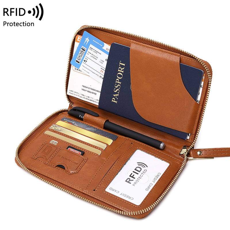 Couverture de passeport en cui - Travel Accessories Rfid avis et prix