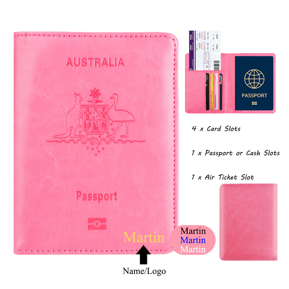 Porte-passeport en cuir PU ave - Travel Accessories Rfid avis et prix