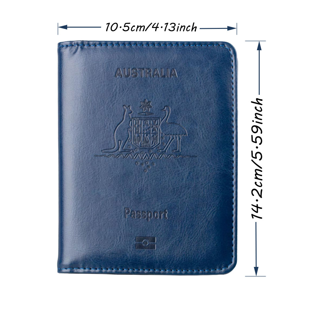 Porte-passeport en cuir PU ave - Travel Accessories Rfid avis et prix