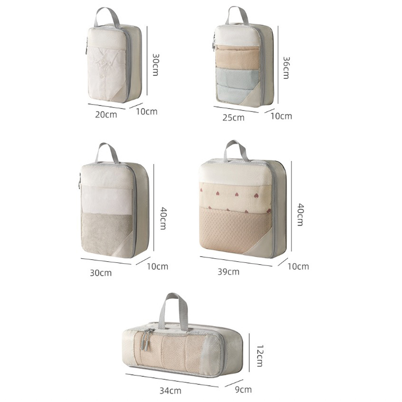 Lot de 5 sacs de compression l - Travel Accessories Kit Bag avis et prix