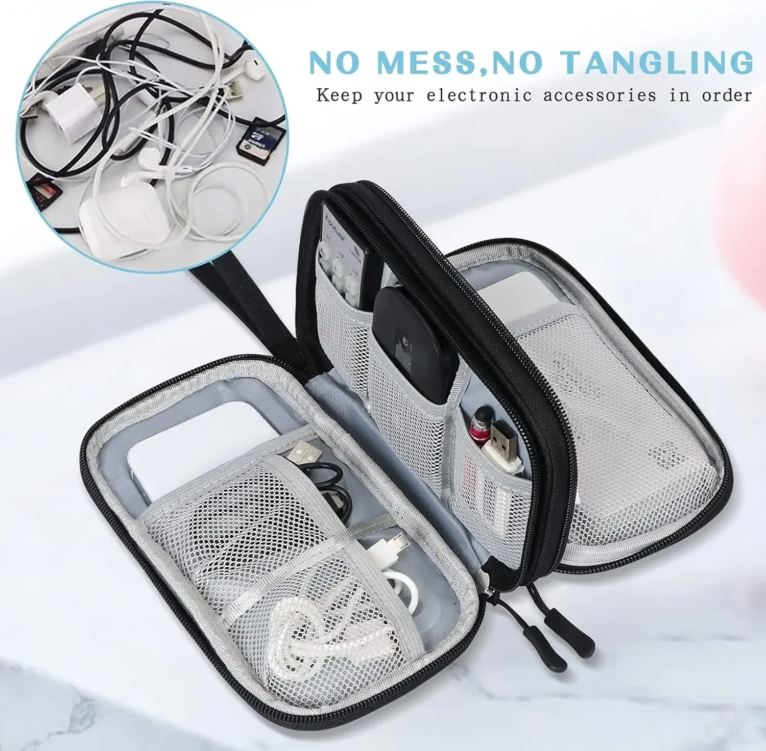 Sac de voyage pour câbles, poc - Travel Accessories Electronics avis et prix